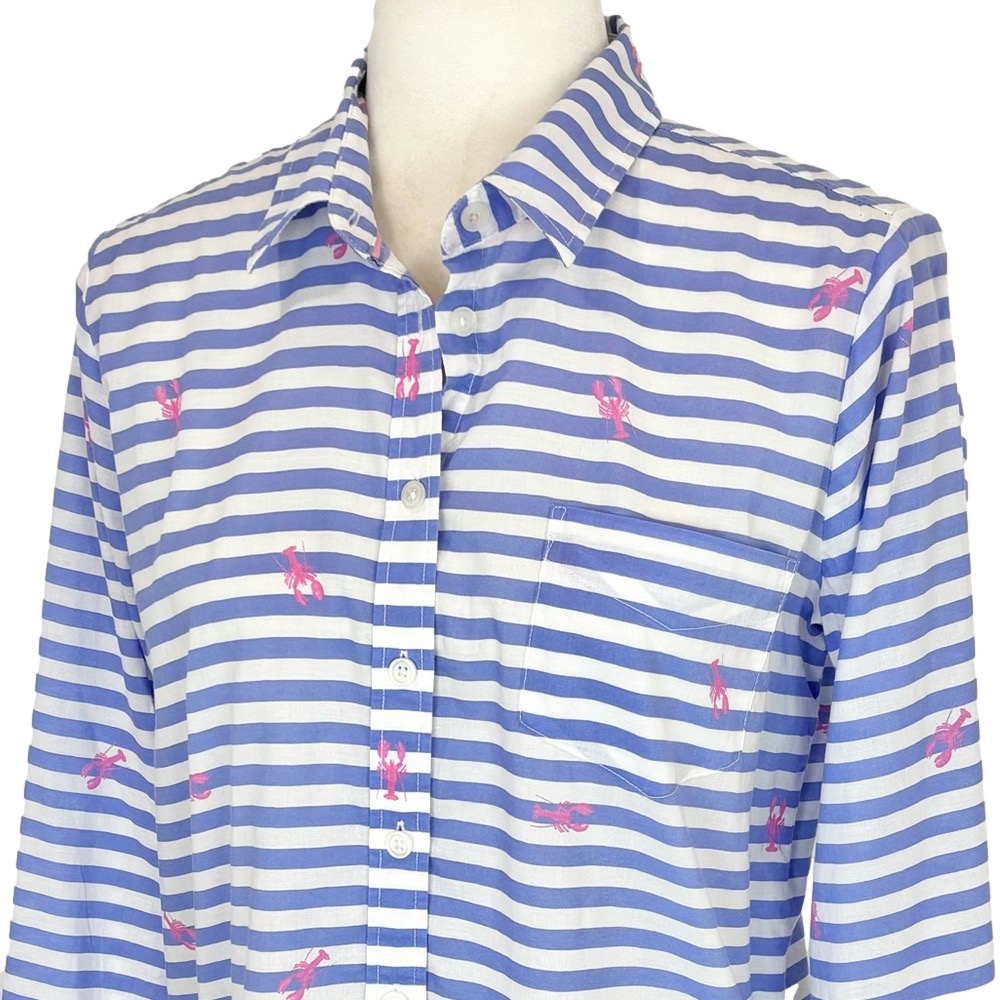 Joules striped lobster shirt
